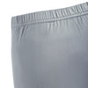 Brief Mid Waist Faux Leather Pants for Women