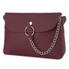 Brief Chain Embellished Crossbody Bag for Women