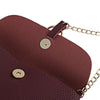 Brief Chain Embellished Crossbody Bag for Women
