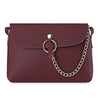 Brief Chain Embellished Crossbody Bag for Women
