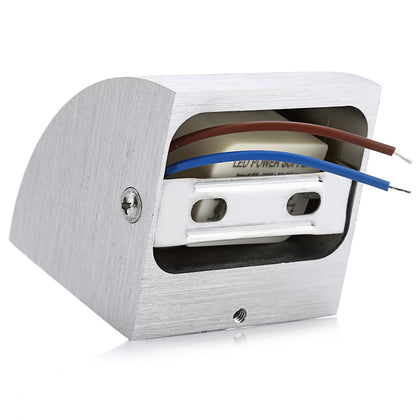 YouOKLight YK2242 Trapezoid 1W 80LM LED Wall Lamp Bedroom Night Light