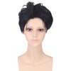 Short Black Synthetic Wigs Cosplay for Zero Kara Hajimeru Isekai Seikatsu Natsuki Subaru Figure