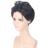 Short Black Synthetic Wigs Cosplay for Zero Kara Hajimeru Isekai Seikatsu Natsuki Subaru Figure