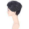 Short Black Synthetic Wigs Cosplay for Zero Kara Hajimeru Isekai Seikatsu Natsuki Subaru Figure