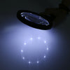 2X 5X High Brightness 10 LEDs Handheld Magnifier Magnified Tool