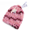 Stylish Female Winter Warm Thick Stick Knitted Hat Coarse Lines Crochet Cap