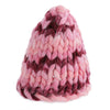 Stylish Female Winter Warm Thick Stick Knitted Hat Coarse Lines Crochet Cap