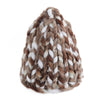 Stylish Female Winter Warm Thick Stick Knitted Hat Coarse Lines Crochet Cap