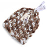 Stylish Female Winter Warm Thick Stick Knitted Hat Coarse Lines Crochet Cap