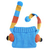 Funny Cartoon Color Block Pom Pom Hat for Babies
