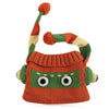 Funny Cartoon Color Block Pom Pom Hat for Babies