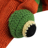 Funny Cartoon Color Block Pom Pom Hat for Babies