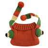 Funny Cartoon Color Block Pom Pom Hat for Babies