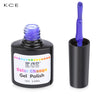 KCE Waterproof Lasting Bright Colorful Temperature Change Gel Nail Polish