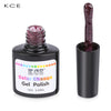 KCE Waterproof Lasting Bright Colorful Temperature Change Gel Nail Polish