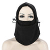 NUCKILY Multifunctional Winter Windproof Fleece Outdoor Cycling Hat Face Mask Neck Warmer