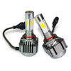 2pcs 6000K COB 9005 9006 H10 Car LED Headlight Vehicle Conversion Bulb 40W 4800LM