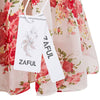 Women High Waist Flower Dress