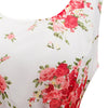 Women High Waist Flower Dress