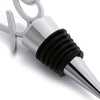 Letter Shaped Design Zinc Alloy Wine Preserver Sealed Bottle Stopper