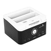 USB 3.0 to SATA I / II / III Dual Bay External Hard Drive Docking Station for 2.5 inch / 3.5 inch HDD SSD