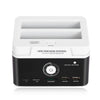 USB 3.0 to SATA I / II / III Dual Bay External Hard Drive Docking Station for 2.5 inch / 3.5 inch HDD SSD