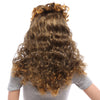 Fashion Coffee Black Big Wave Long Curls Carnival Party Wig