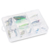 19pcs Metal Hard Fishing Bait Sequin Hook with Portable Storage Box