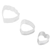 3pcs Ranunculus Flower Stainless Steel Sugarcraft Fondant Cake Cutter Baking Mold
