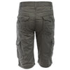 Summer Casual Multi-pocket Design Male Solid Color Shorts