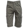 Summer Casual Multi-pocket Design Male Solid Color Shorts