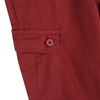 Casual Pure Color Oversize Multi-pocket Male Straight Pants