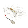 6pcs Fishing Lure Bait Crankbait Tackle Hook with Paillette Beard
