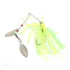 6pcs Fishing Lure Bait Crankbait Tackle Hook with Paillette Beard