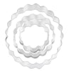 3pcs Carnation Flower Stainless Steel Sugarcraft Fondant Cake Cutter Baking Mold
