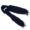 Stylish Pure Color Tassel Design Ladies Warm Scarf