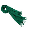 Stylish Pure Color Tassel Design Ladies Warm Scarf