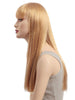 Long Oblique Bang Fluffy Silky Straight Synthetic Wig