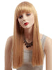 Long Oblique Bang Fluffy Silky Straight Synthetic Wig