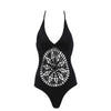 Women Sexy Backless Crochet Siamesed Swimwear Swimsuit Bathing Bikini