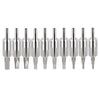 22mm Stainless Steel Tattoo Grip Tube with Large Flat Needles