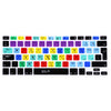 Ultra Thin Universal European English Shortcut Key Silicone Laptop Keyboard Protective Film for MacBook Air Pro 13 / 15 / 17 inch