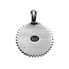 Novel Men Gearwheel Shape Pewter Slide Pendant