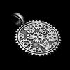 Novel Men Gearwheel Shape Pewter Slide Pendant