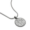 Novel Men Gearwheel Shape Pewter Slide Pendant