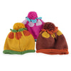 Color Block Knitted Pom Pom Hat for Babies