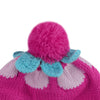 Color Block Knitted Pom Pom Hat for Babies