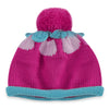 Color Block Knitted Pom Pom Hat for Babies