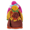 Color Block Knitted Pom Pom Hat for Babies