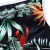 Leaf Print Backless Swimwear